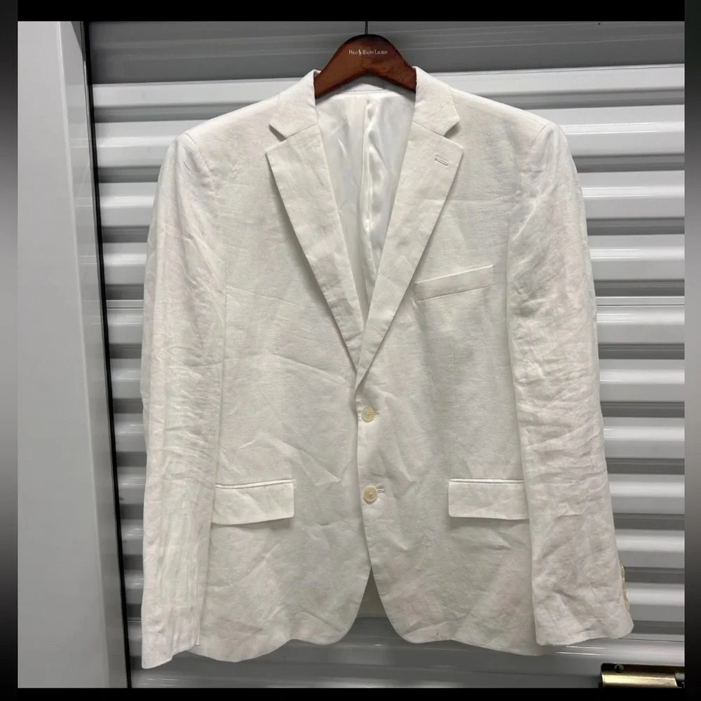 NWT Polo Ralph Lauren Linen Sport Coat 46R - Picture 9 of 10